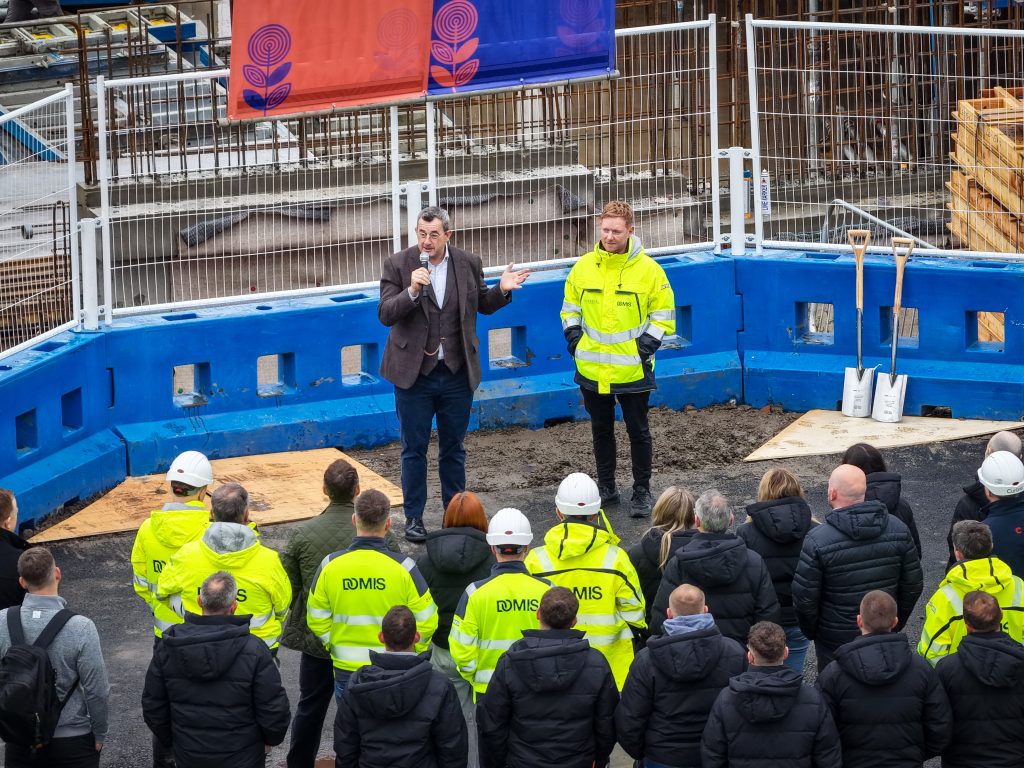 Leeds Urban Village Out of the Ground Ceremony