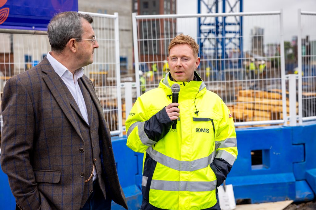 Leeds Urban Village Out of the Ground Ceremony